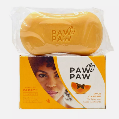 Paw Paw Skin & Body Clarifying Bar Soap Papaya & Vitamin E - 180g